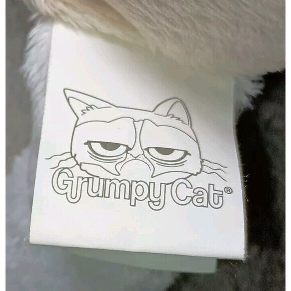 Grumpy Cat Plush Stuffed Animal Toy with Broken Heart Valentine's Day 9" - Picture 11 of 16